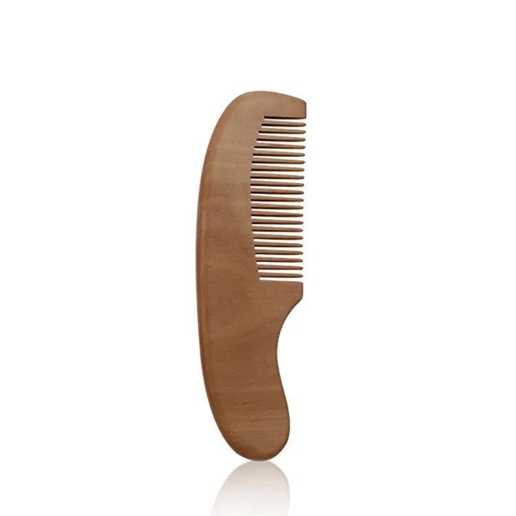 Coffret brosse à cheveux en bois pour bébé, masseur de tête + peigne - Cherubin