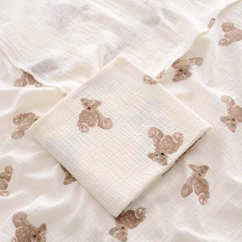 Couverture d'emmaillotage pour bébé extra fine spéciale été - Cherubin