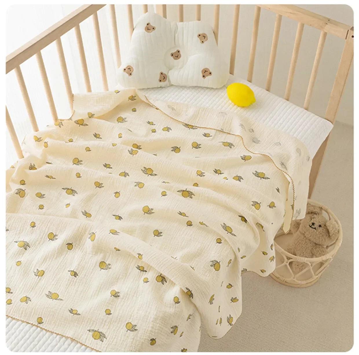 Couverture d'emmaillotage pour bébé extra fine spéciale été - Cherubin