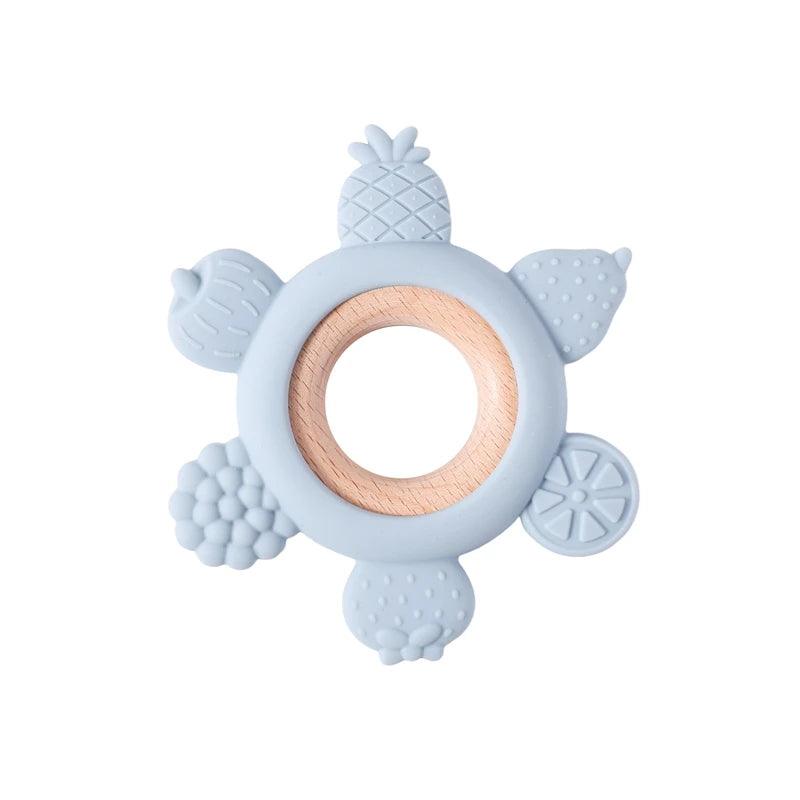 Anneau de Dentition en Silicone pour Bébé de 0 à 12 mois - Cherubin