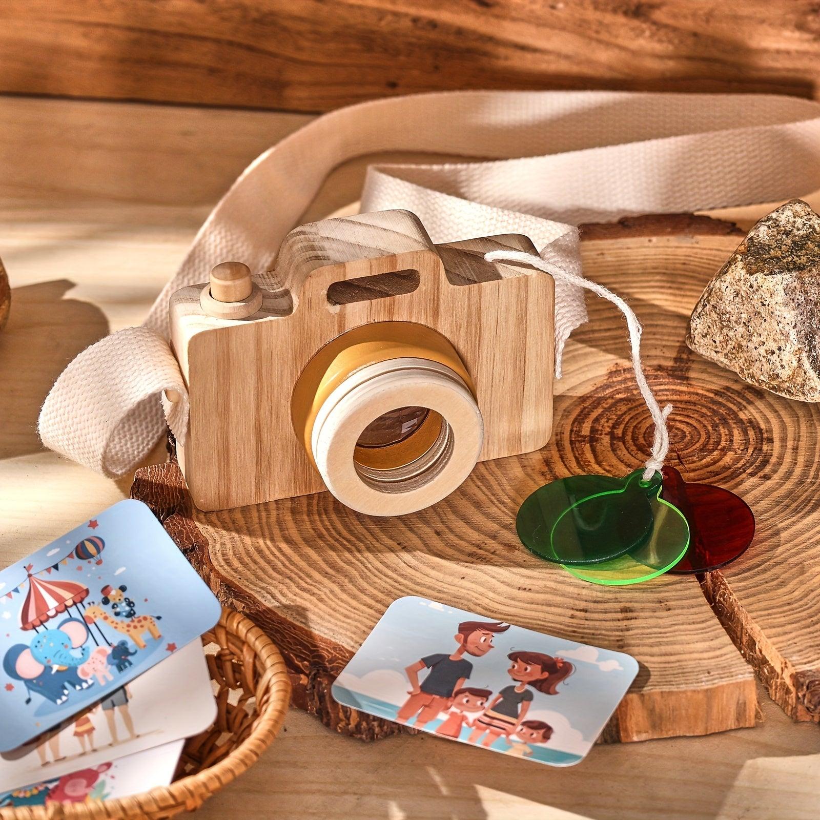 Appareil Photo en Bois pour Enfants - Cherubin