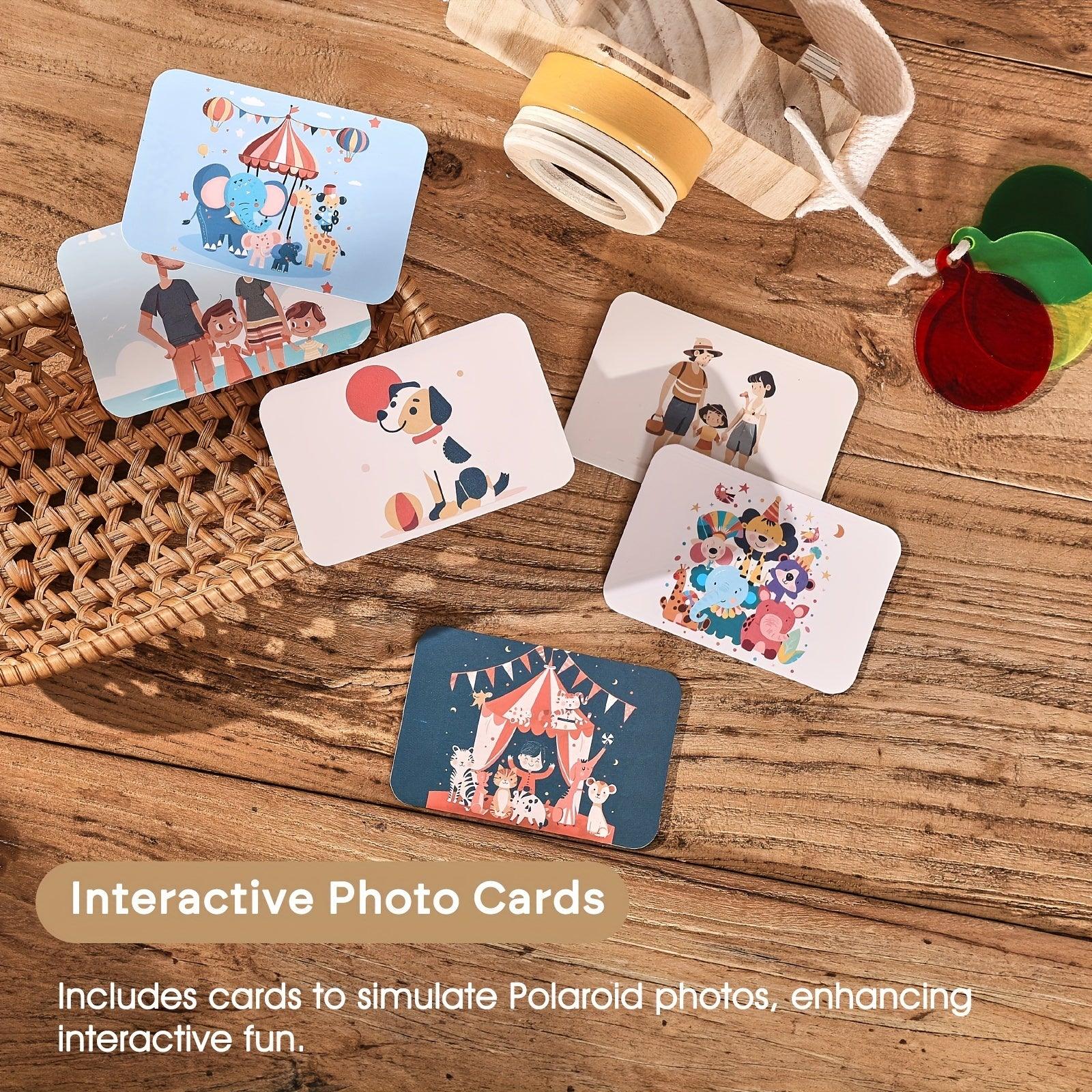 Appareil Photo en Bois pour Enfants - Cherubin