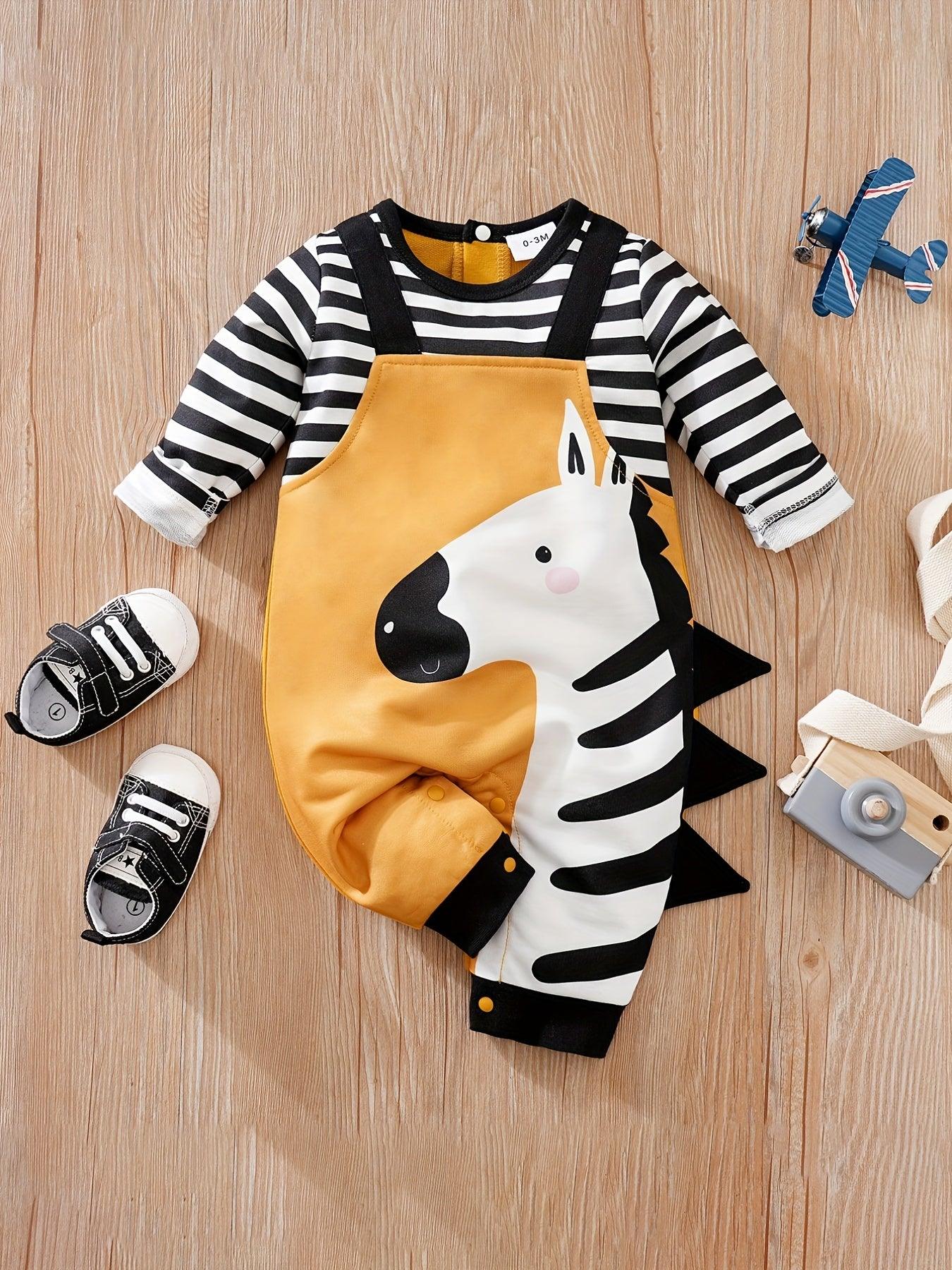 Onesie Bébé Adorable avec motif de zebre - Cherubin