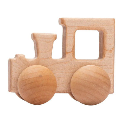 Jouet en bois pour bébé à motif voiture animal - Montessori - Cherubin