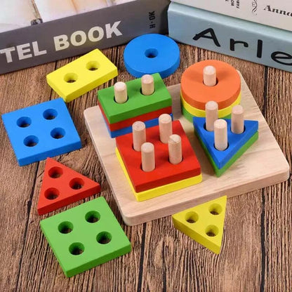 Le Puzzle Éducatif Idéal pour les 1-3 Ans - Cherubin