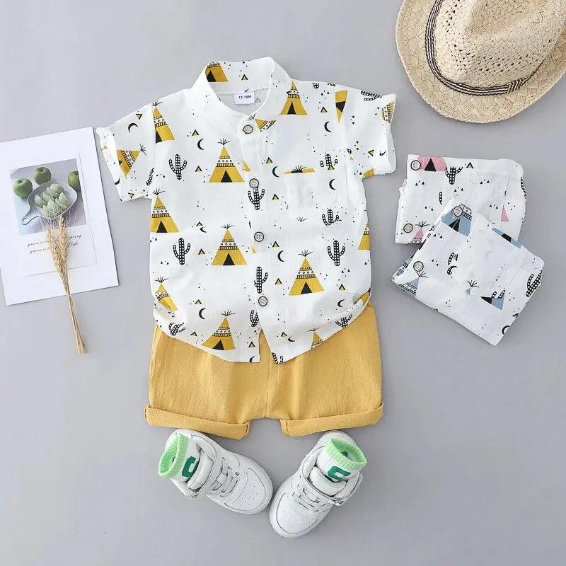 Ensemble chemise et short pour enfant - Cherubin