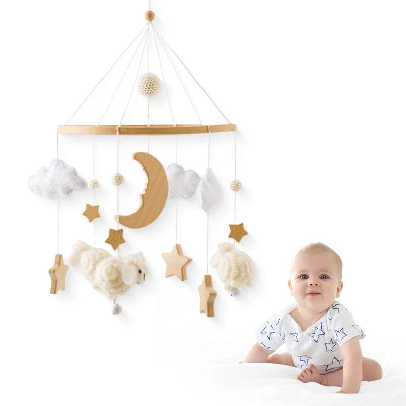 Jouet Hochet en peluche mouton - Cherubin