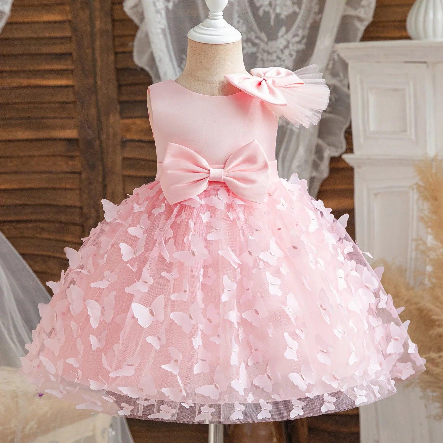 Robe de Princesse en Dentelle pour Bébé Fille - Cherubin