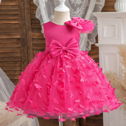 Robe de Princesse en Dentelle pour Bébé Fille - Cherubin