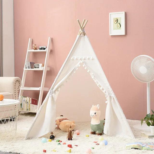 Tente portable pour enfants - Tipi idéale pour s'amuser - Cherubin