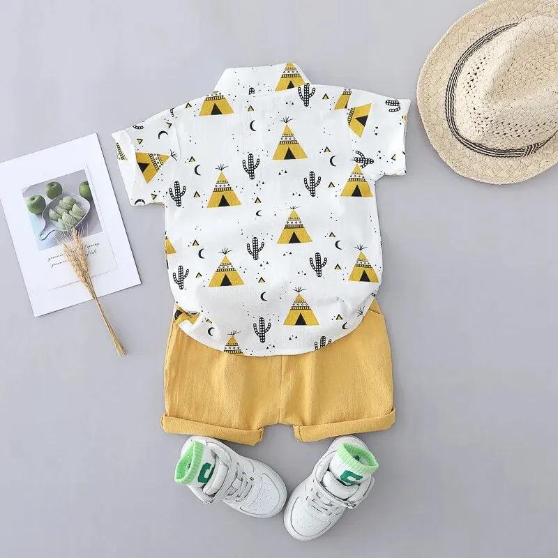 Ensemble chemise et short pour enfant - Cherubin