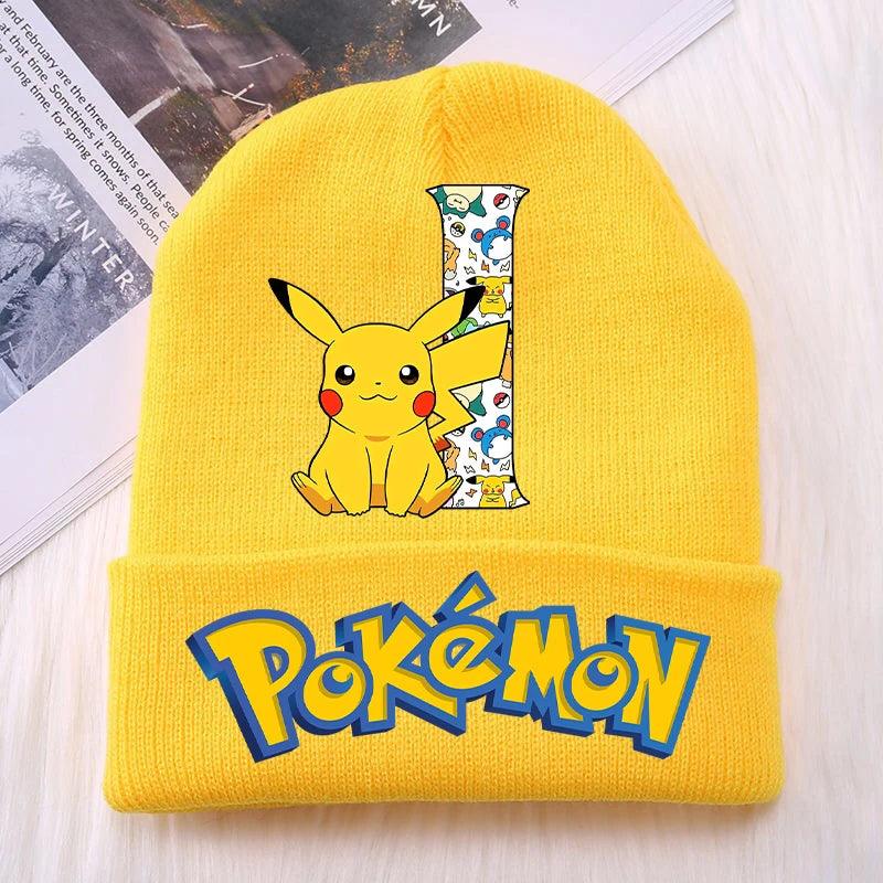 Bonnet Pokémon Bébé avec Lettres A-Z - Cherubin