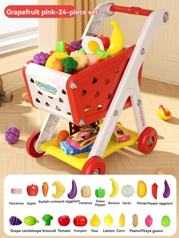 Grand Chariot de Supermarché pour Enfants - Cherubin