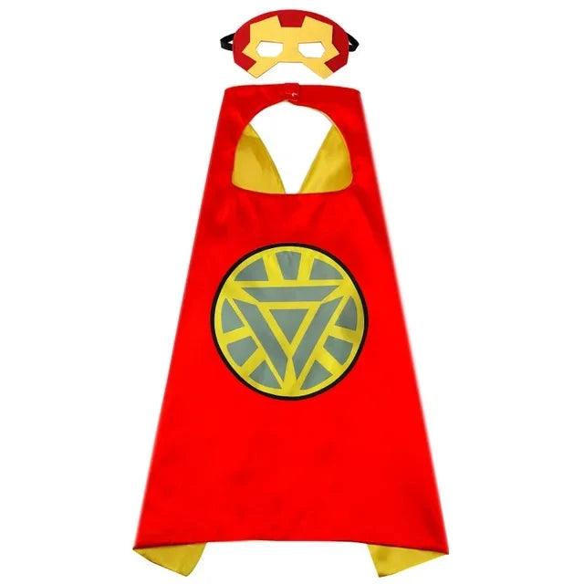 Masque et cape Marvel Avenger le costume parfait pour Halloween - Cherubin