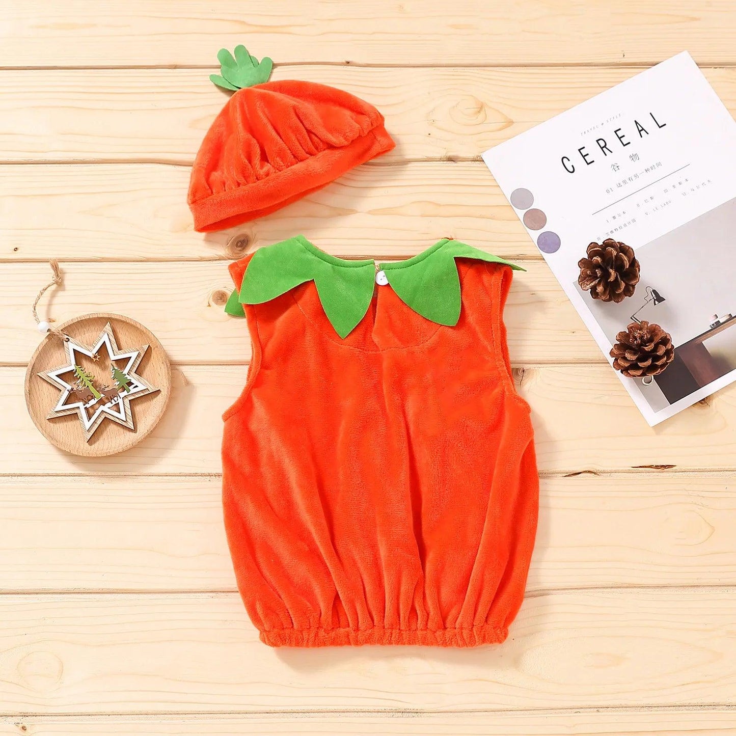 Costume de citrouille pour bébé - Cherubin