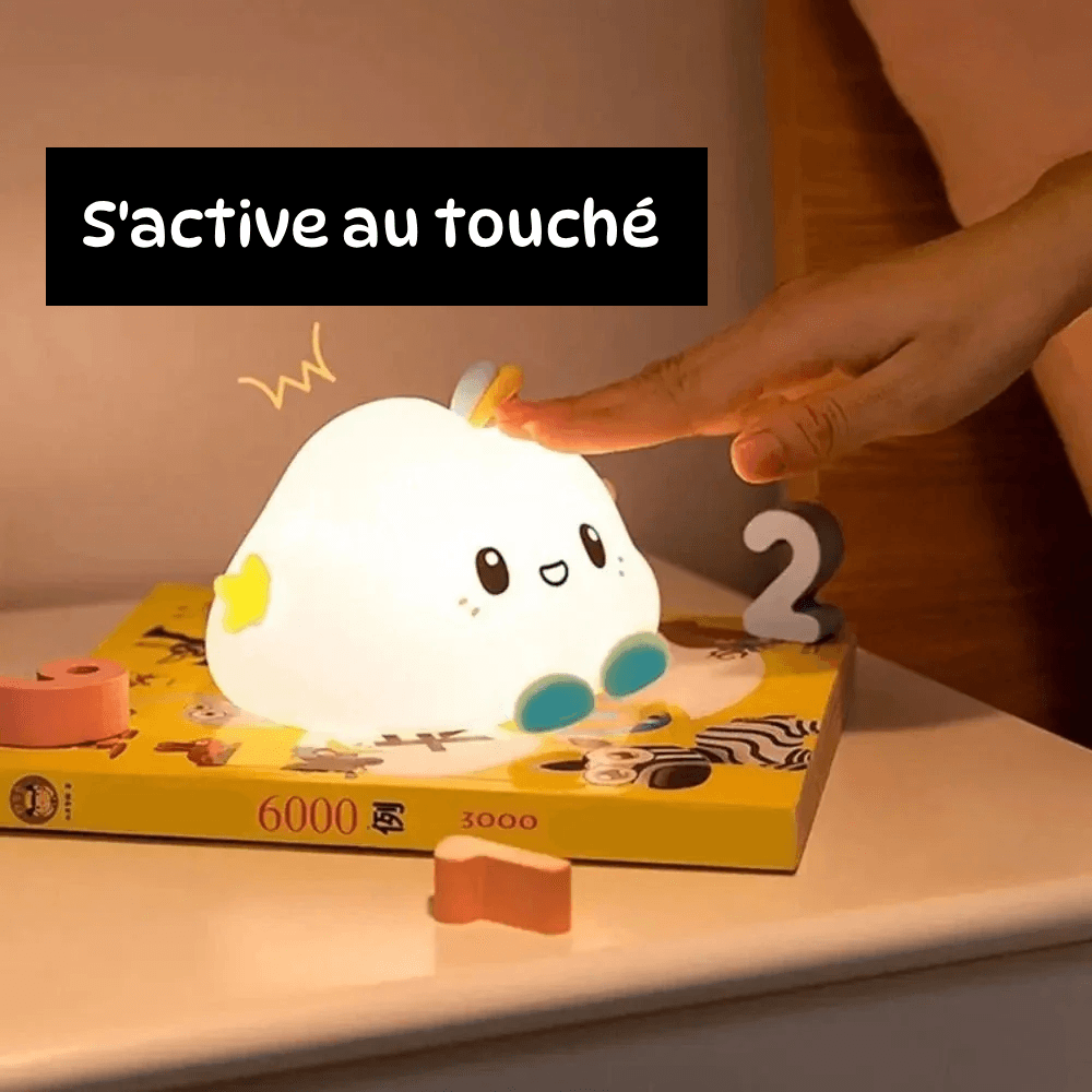 Lampe de Chevet Portable pour Enfants et Bébés - Cherubin