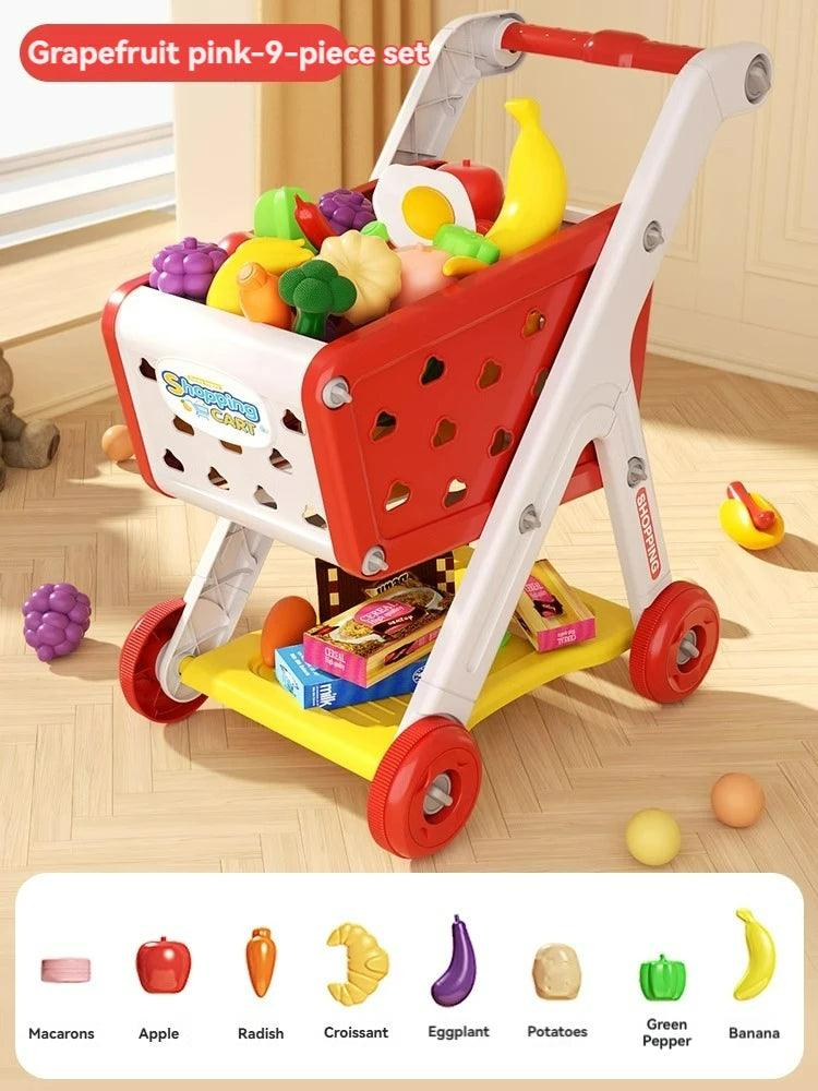 Grand Chariot de Supermarché pour Enfants - Cherubin