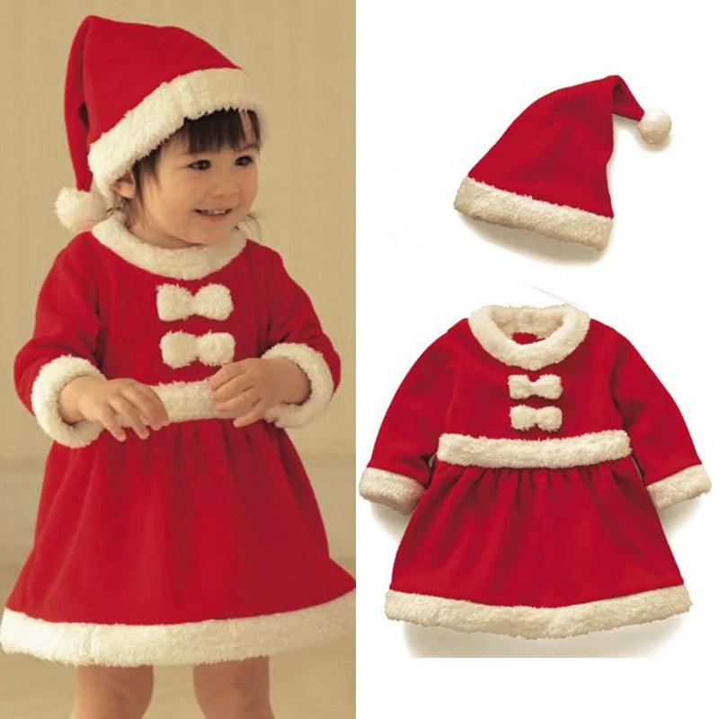 Costume de Père Noël pour petits enfants et bébés - Cherubin