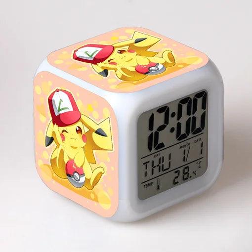 Réveil LED Pokémon figurine pikachu pour enfant - Cherubin