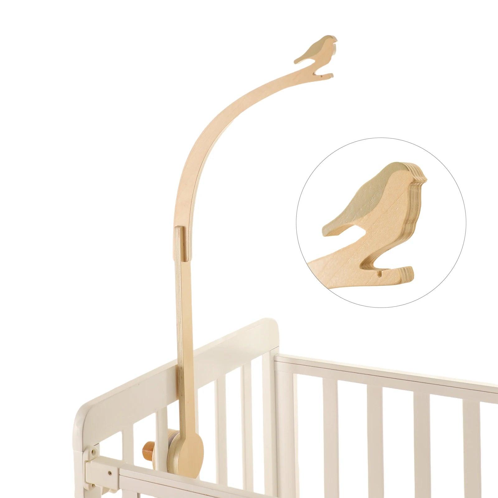 Support de lit suspendu avec jouet Hochets pour bébé - Cherubin