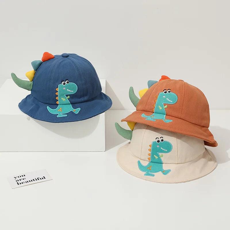 Chapeau de Soleil à motif Dinosaure pour bébé - Cherubin