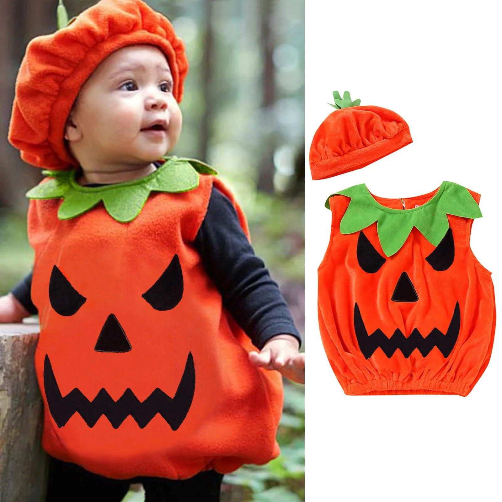 Costume de citrouille pour bébé - Cherubin