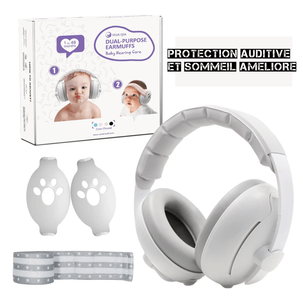 Casque anti-bruit - Pour que bébé fasse ses nuits - Cherubin