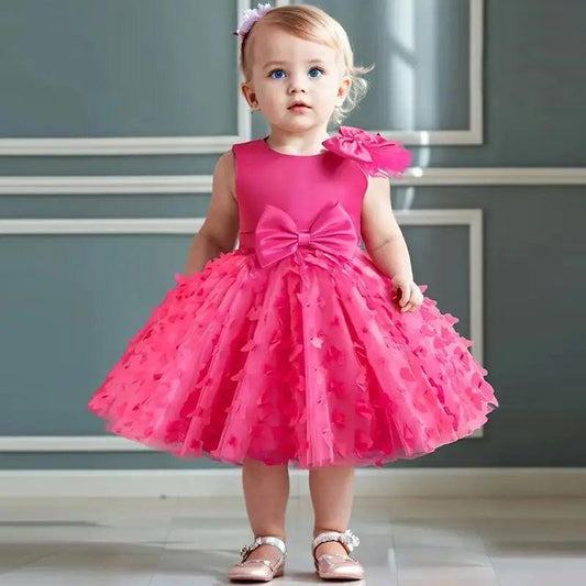 Robe de Princesse en Dentelle pour Bébé Fille - Cherubin