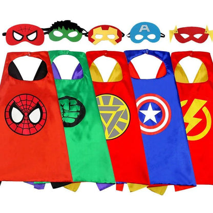 Masque et cape Marvel Avenger le costume parfait pour Halloween - Cherubin