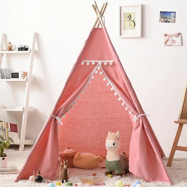 Tente portable pour enfants - Tipi idéale pour s'amuser - Cherubin