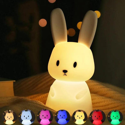 Veilleuse LED en forme de lapin - Cherubin