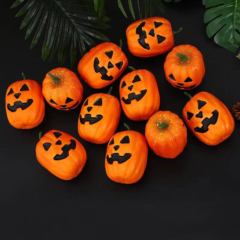 Citrouilles Artificielles en Mousse - Décoration Halloween - Cherubin