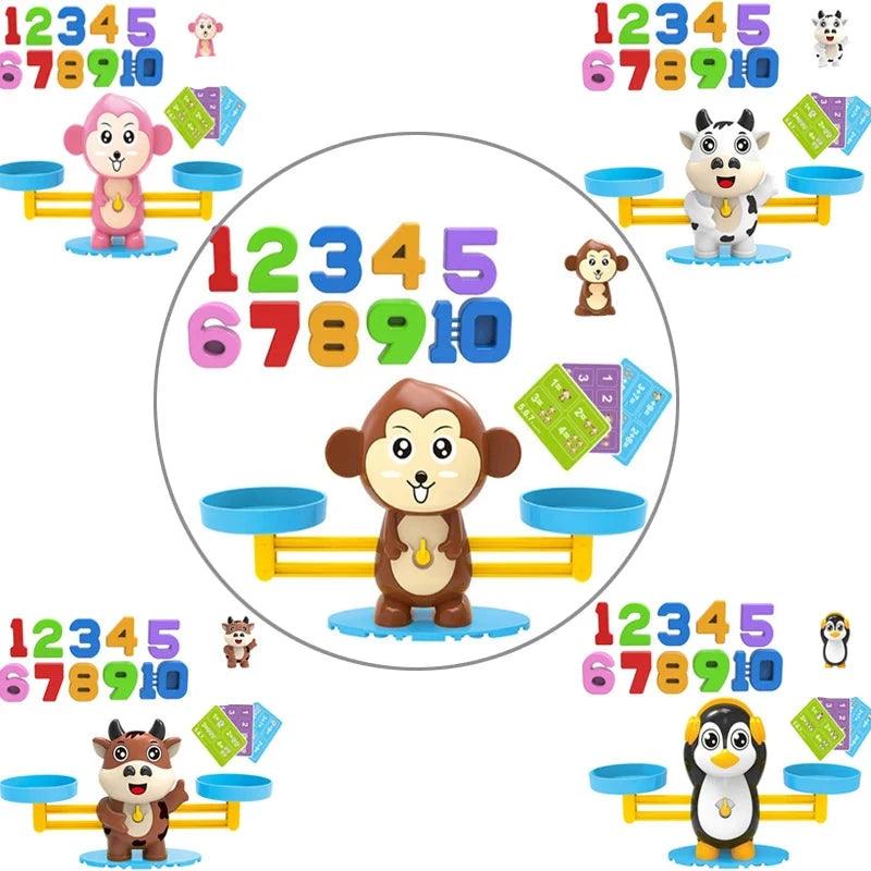 Jeux d'apprentissage des maths pour enfant - Montessori - Cherubin