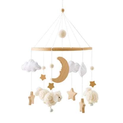 Jouet Hochet en peluche mouton - Cherubin