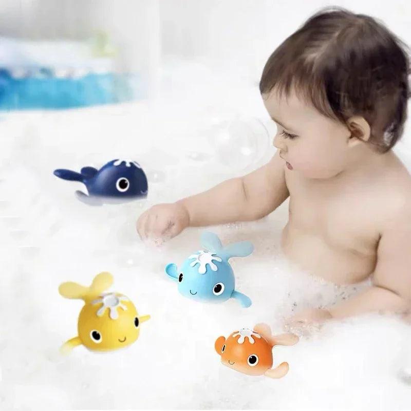 Jeux de poissons flottants - Jouets de bain pour bébé - Cherubin