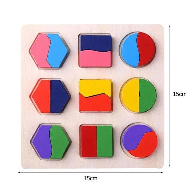 Le Puzzle Éducatif Idéal pour les 1-3 Ans - Cherubin