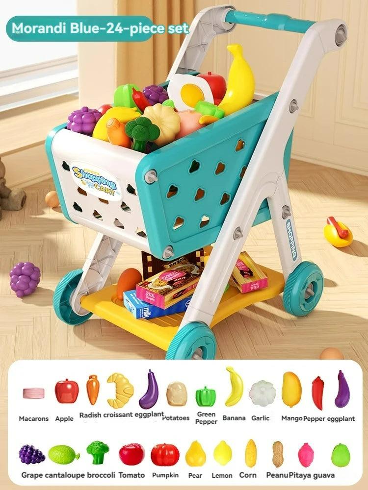 Grand Chariot de Supermarché pour Enfants - Cherubin