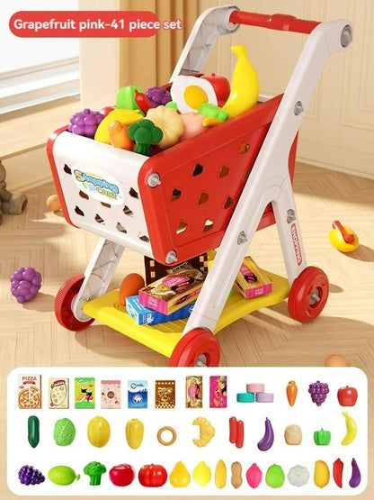 Grand Chariot de Supermarché pour Enfants - Cherubin