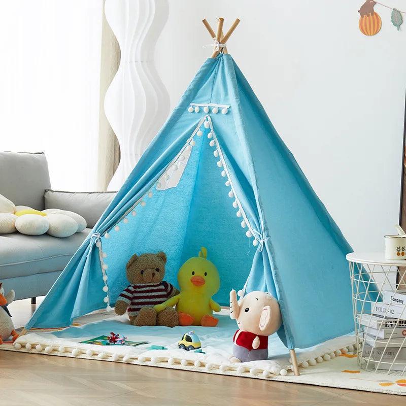 Tente portable pour enfants - Tipi idéale pour s'amuser - Cherubin