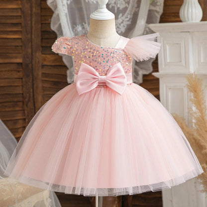 Robe de Princesse en Dentelle pour Bébé Fille - Cherubin