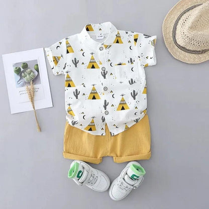 Ensemble chemise et short pour enfant - Cherubin