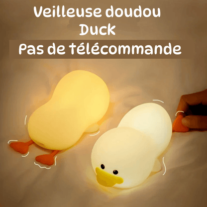 Veilleuse Doudou Canard en Silicone pour Enfants - Cherubin