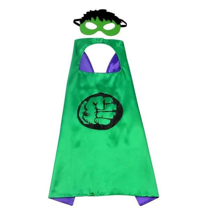 Masque et cape Marvel Avenger le costume parfait pour Halloween - Cherubin