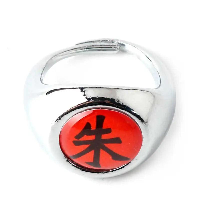 Robe Akatsuki Cosplay, Costume Naruto avec Bague et Bandeau - Cherubin