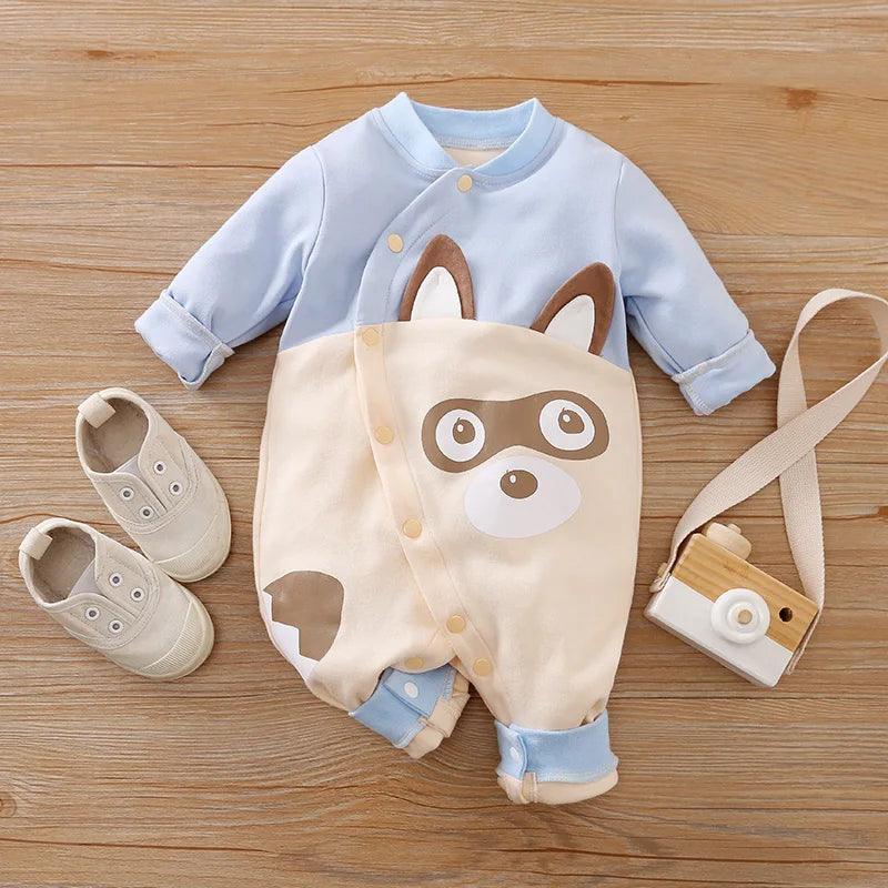 Bodysuit Bébé Imprimé Chat en coton pour filles et garçons - Cherubin