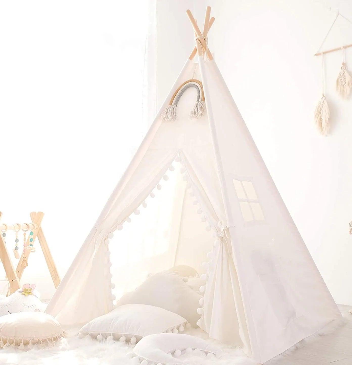 Tente portable pour enfants - Tipi idéale pour s'amuser - Cherubin