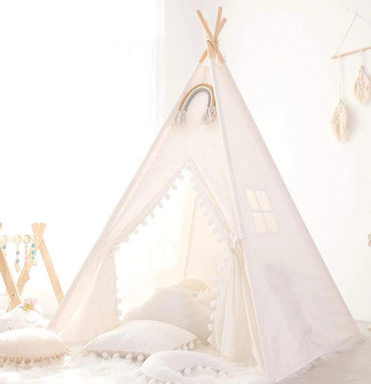 Tente portable pour enfants - Tipi idéale pour s'amuser - Cherubin