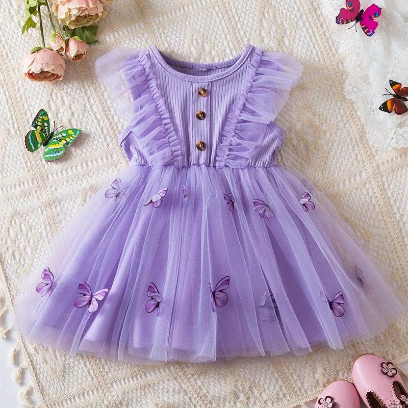 Robe de Princesse en Dentelle pour Bébé Fille - Cherubin