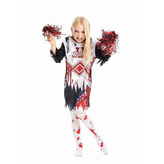 Costume cosplay pom-pom girl pour enfant - thème Halloween - Cherubin