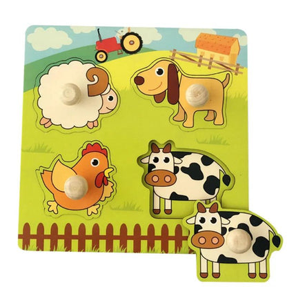 Le Puzzle Éducatif Idéal pour les 1-3 Ans - Cherubin